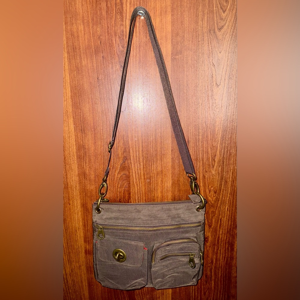SFPF/EUC Baggallini brown women's Messenger Bag